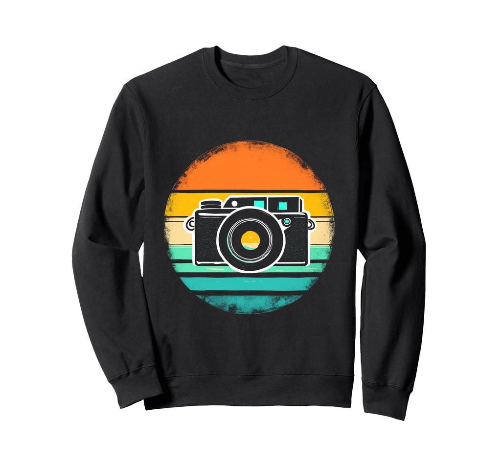 Camera Sweatshirt - Custom Art Print for Adults - T-Shirt, Sweatshirt, Hoodie