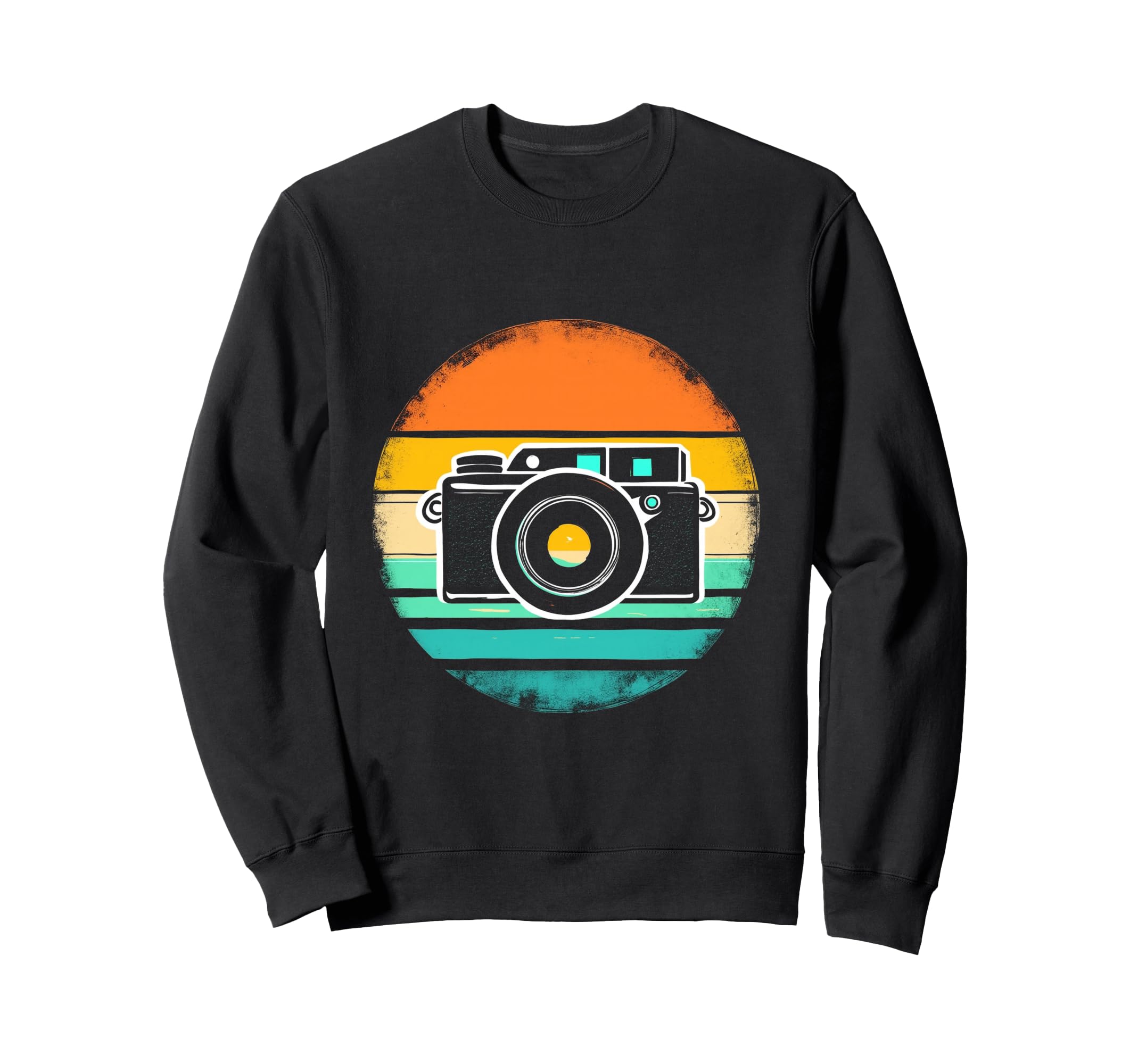 Camera Sweatshirt - Custom Art Print for Adults - T-Shirt, Sweatshirt, Hoodie