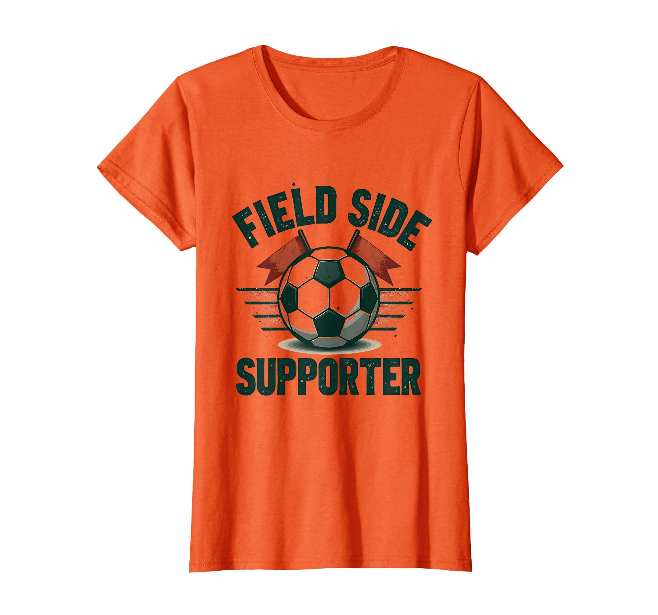 Field Side Supporter Soccer Mom T-Shirt - Unique Graphic Men Women - T-Shirt, Sweatshirt, Hoodie