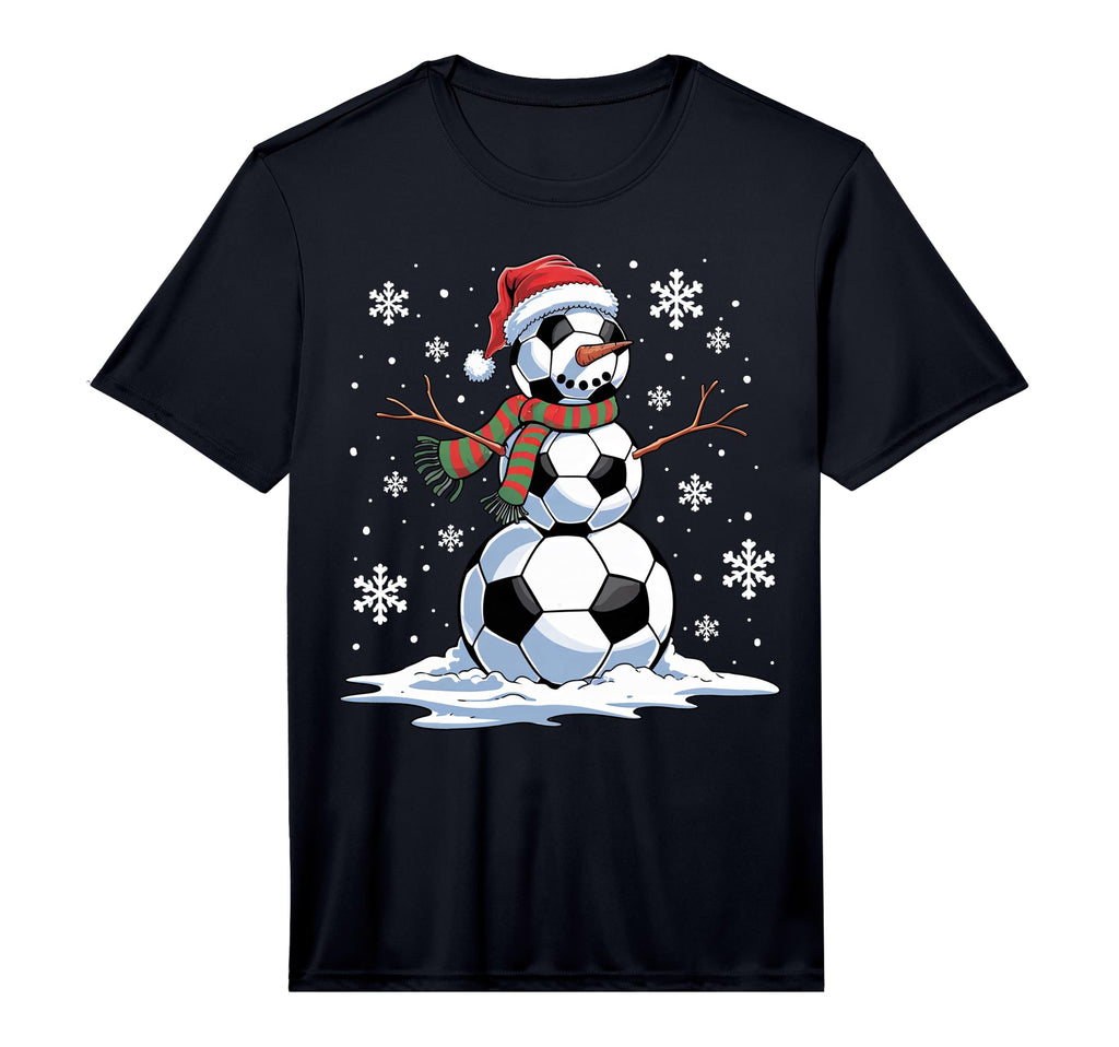 Soccer Snowman Soccer Player T-Shirt - Casual Everyday Wear for Adults - T-Shirt, Sweatshirt, Hoodie