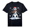 Soccer Snowman Soccer Player T-Shirt - Casual Everyday Wear for Adults - T-Shirt, Sweatshirt, Hoodie