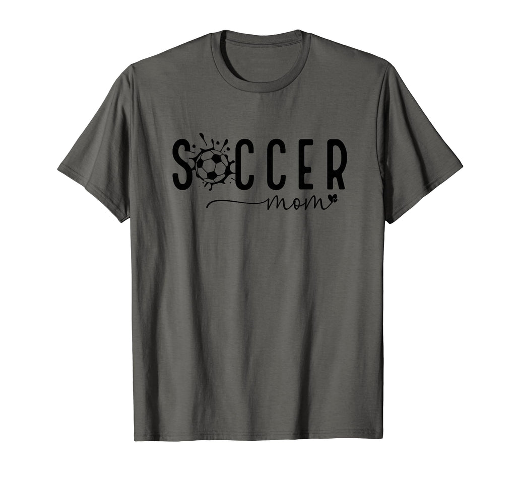 Soccer Mom Sport Mom Soccer Ball Mom Life T-Shirt - Novelty Apparel Unisex - T-Shirt, Sweatshirt, Hoodie