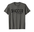 Soccer Mom Sport Mom Soccer Ball Mom Life T-Shirt - Novelty Apparel Unisex - T-Shirt, Sweatshirt, Hoodie