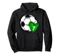 Womens Custom Soccer Mom Number 7 Hoodie - Casual Everyday Wear Men Women - T-Shirt, Sweatshirt, Hoodie
