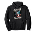 Travel Adventure Olympic National Park Hoodie - Custom Art Print Unisex - T-Shirt, Sweatshirt, Hoodie