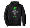 Soccer Elf Funny Family Matching Hoodie - Trendy Graphic for Adults - T-Shirt, Sweatshirt, Hoodie
