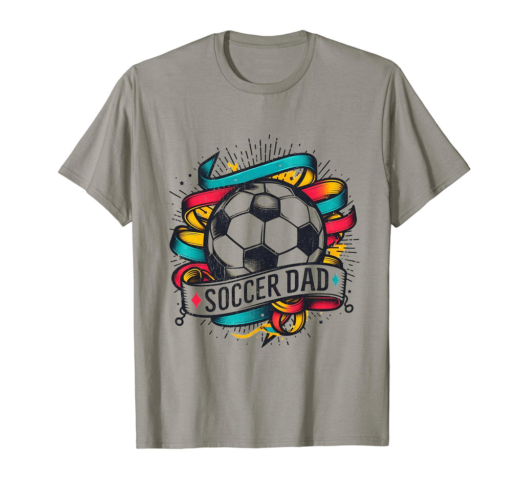 Soccer Dad Family Matching Dad Fathers Day T-Shirt - Graphic Print Unisex - T-Shirt, Sweatshirt, Hoodie