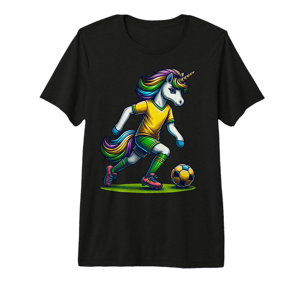 Footballer Unicorn Fans Soccer Team T-Shirt - Streetwear Style Men Women - T-Shirt, Sweatshirt, Hoodie