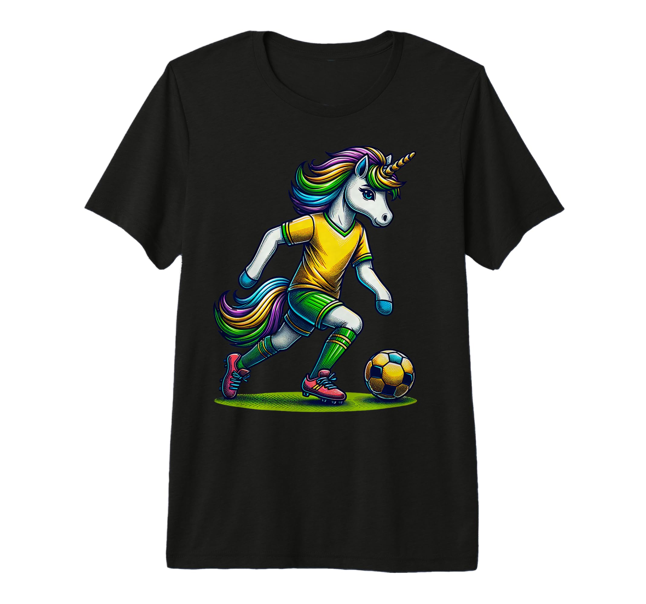 Footballer Unicorn Fans Soccer Team T-Shirt - Streetwear Style Men Women - T-Shirt, Sweatshirt, Hoodie