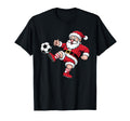 Santa Plays Soccer Funny Pajama Family T-Shirt - Graphic Print Men Women - T-Shirt, Sweatshirt, Hoodie