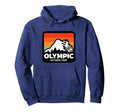 Olympic National Park Washington Hoodie - Streetwear Style for Adults - T-Shirt, Sweatshirt, Hoodie