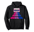 Bisexual Bi Pride Cassette Mixtape Hoodie - Novelty Apparel Men Women - T-Shirt, Sweatshirt, Hoodie
