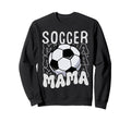 Soccer Mama Groovy Soccer Mom Mothers Day Sweatshirt - Graphic Print Unisex - T-Shirt, Sweatshirt, Hoodie