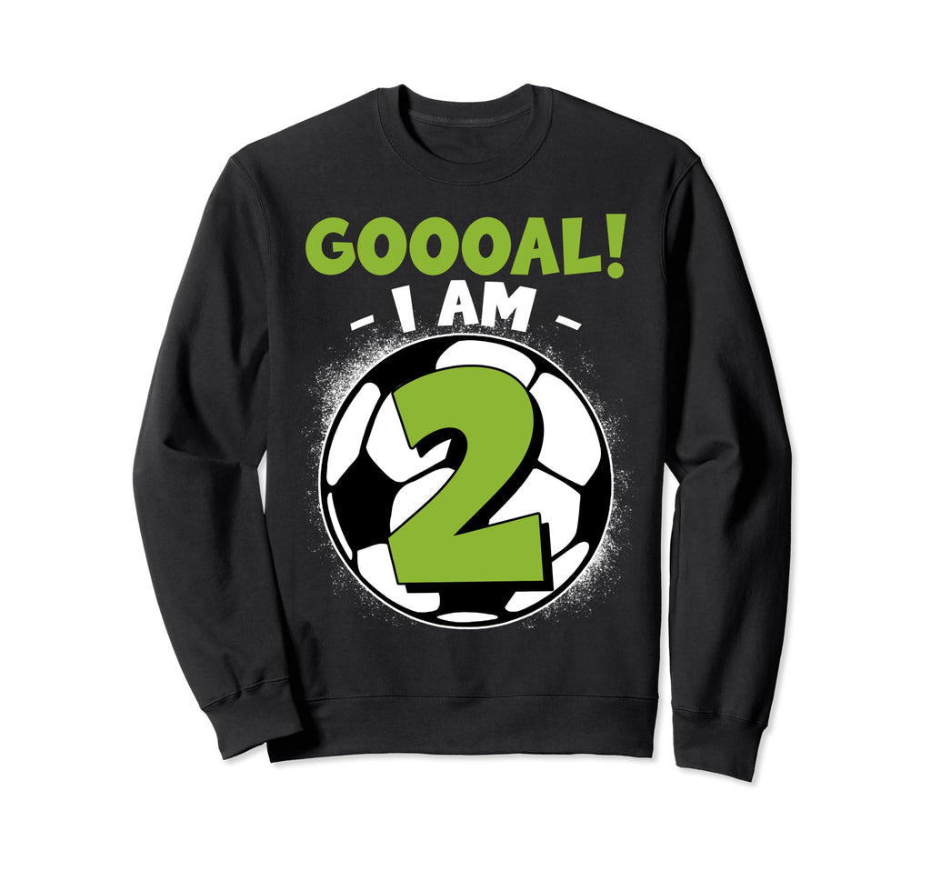 2 Year Old Birthday Soccer Themed 2Ndb Sweatshirt - Novelty Apparel Unisex - T-Shirt, Sweatshirt, Hoodie
