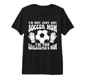 Womens Soccer Mom Goalie T-Shirt - Fun Novelty Design for Adults - T-Shirt, Sweatshirt, Hoodie