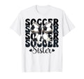 Soccer Sister Soccer Sis Coquette Bow T-Shirt - Novelty Apparel Men Women - T-Shirt, Sweatshirt, Hoodie
