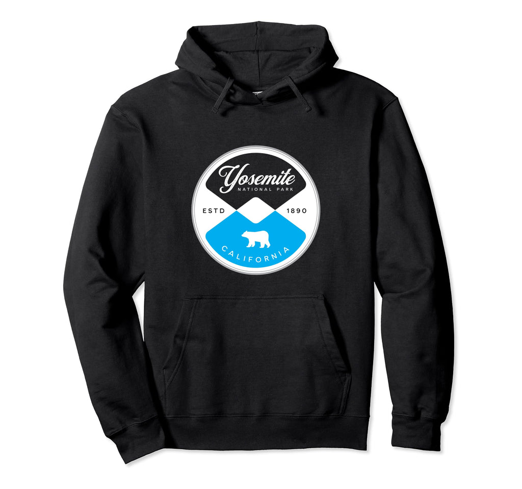 Yosemite National Park California Circle Hoodie - Novelty Apparel Men Women - T-Shirt, Sweatshirt, Hoodie