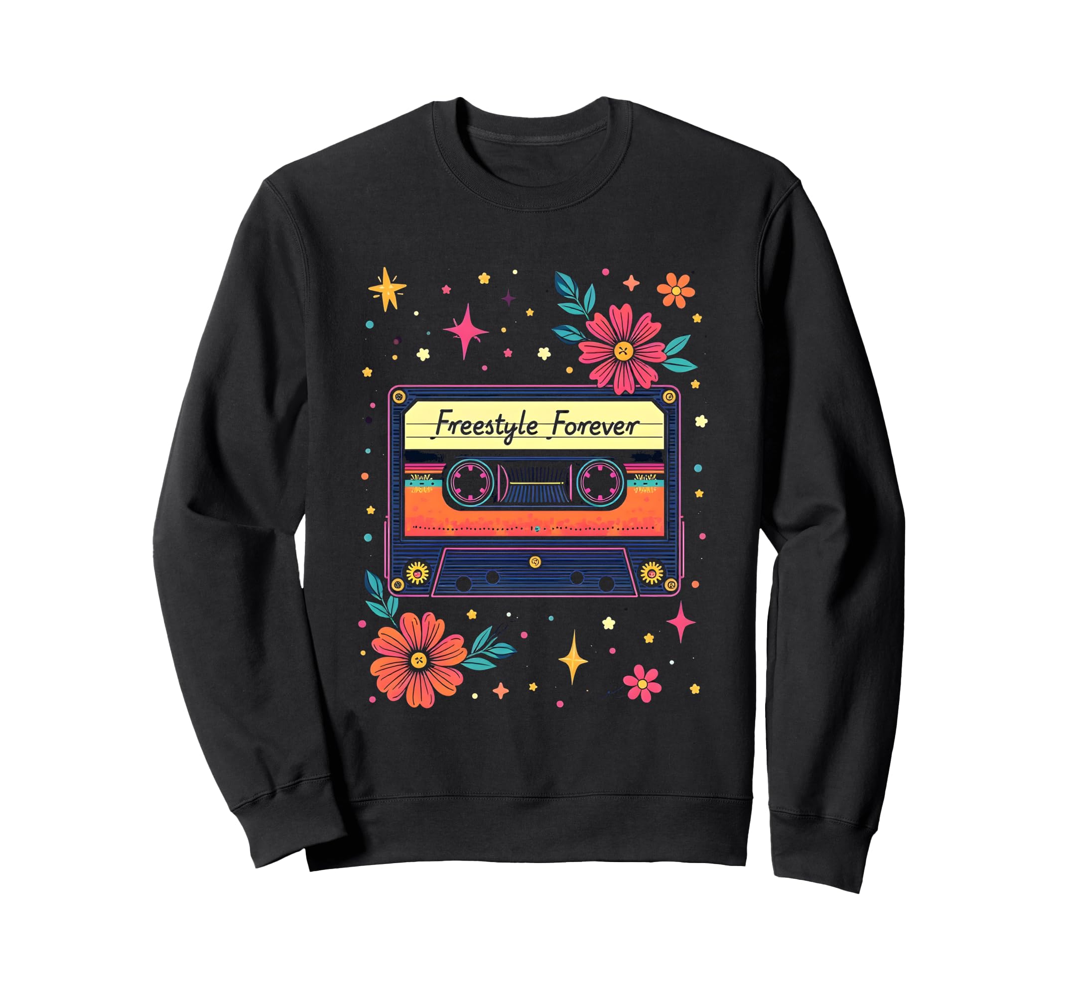 Freestyle Forever Cassette Tape Art Sweatshirt - Streetwear Style Men Women - T-Shirt, Sweatshirt, Hoodie