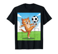 Cat Funny Cat Gang Cat Playing Soccer T-Shirt - Unique Graphic for Adults - T-Shirt, Sweatshirt, Hoodie