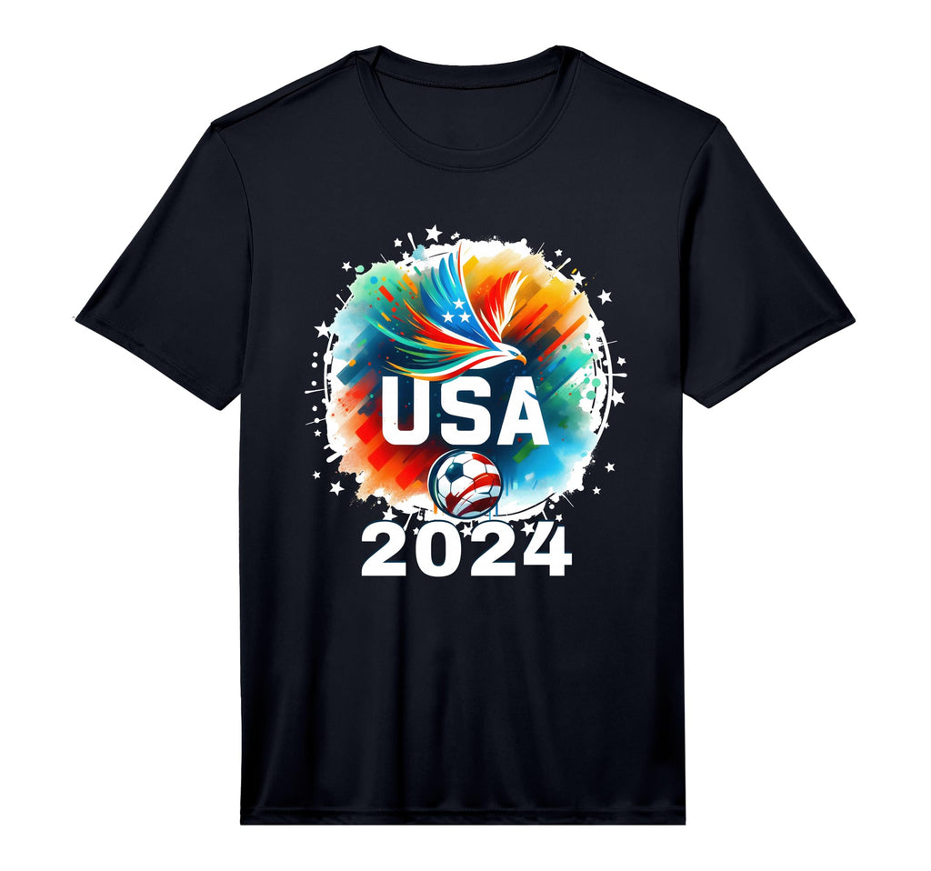 2024 Soccer Player Sports Soccer T-Shirt - Unique Graphic Unisex - T-Shirt, Sweatshirt, Hoodie