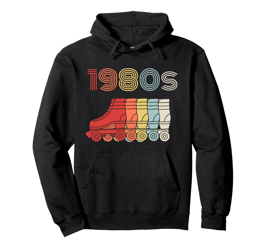 1980S Roller Skates 80S Disco Skates Hoodie - Aesthetic Graphic Unisex - T-Shirt, Sweatshirt, Hoodie