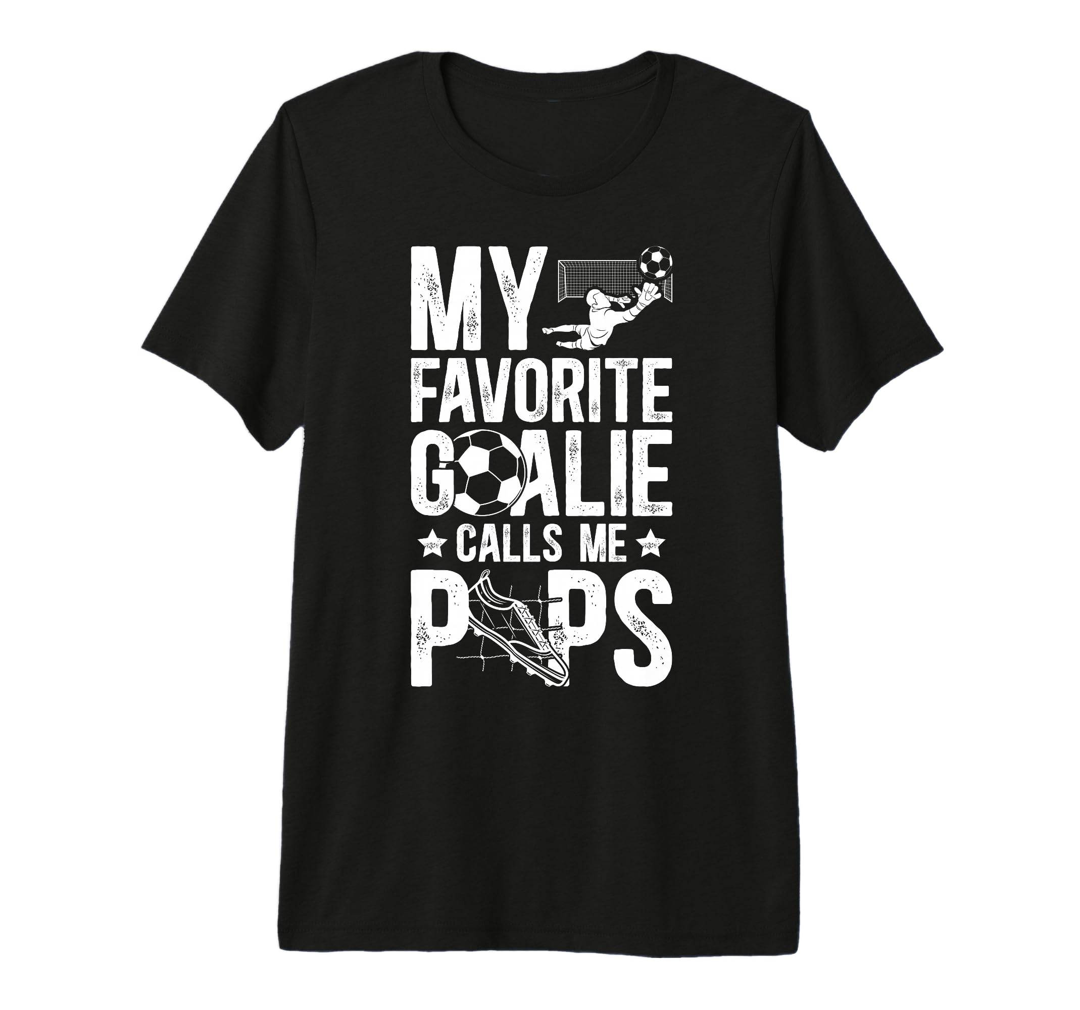 Mens My Favorite Soccer Goalie Pops T-Shirt - Novelty Apparel Unisex - T-Shirt, Sweatshirt, Hoodie