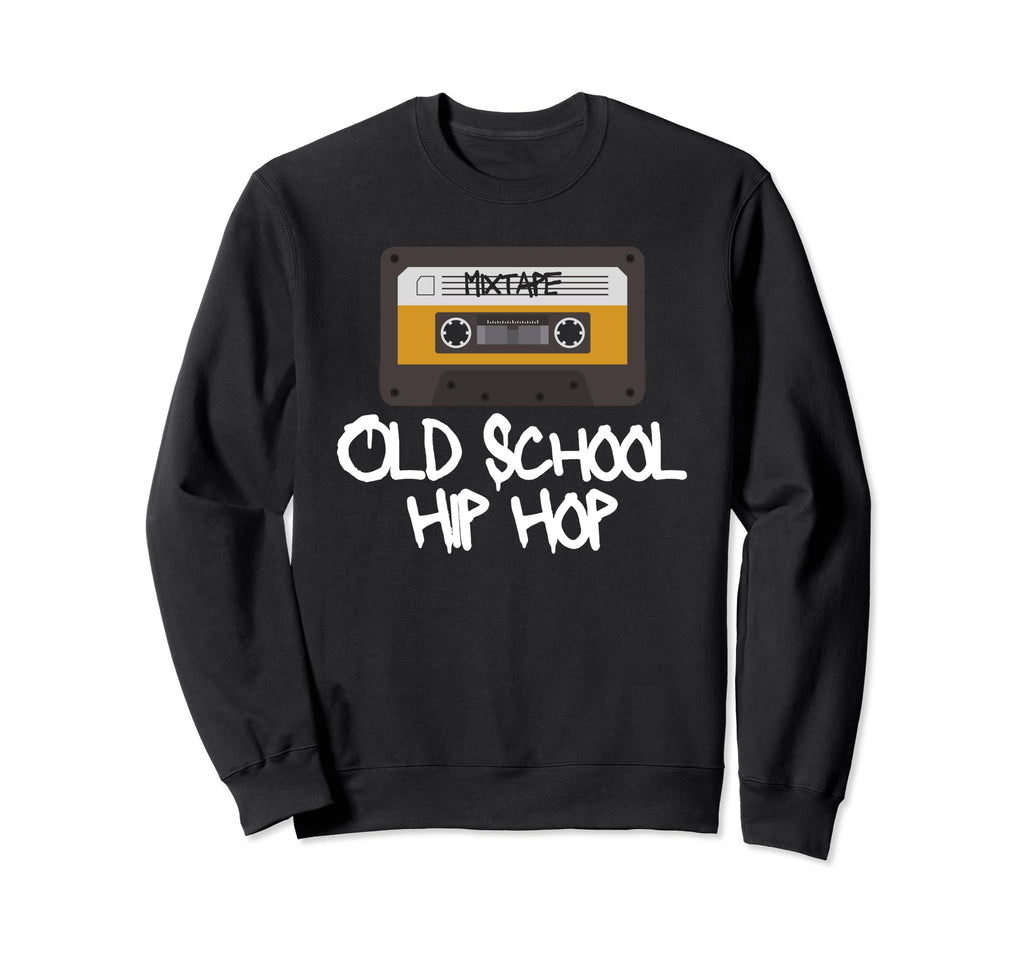 Old School Hip Hop Mixtape Sweatshirt - Aesthetic Graphic for Adults - T-Shirt, Sweatshirt, Hoodie