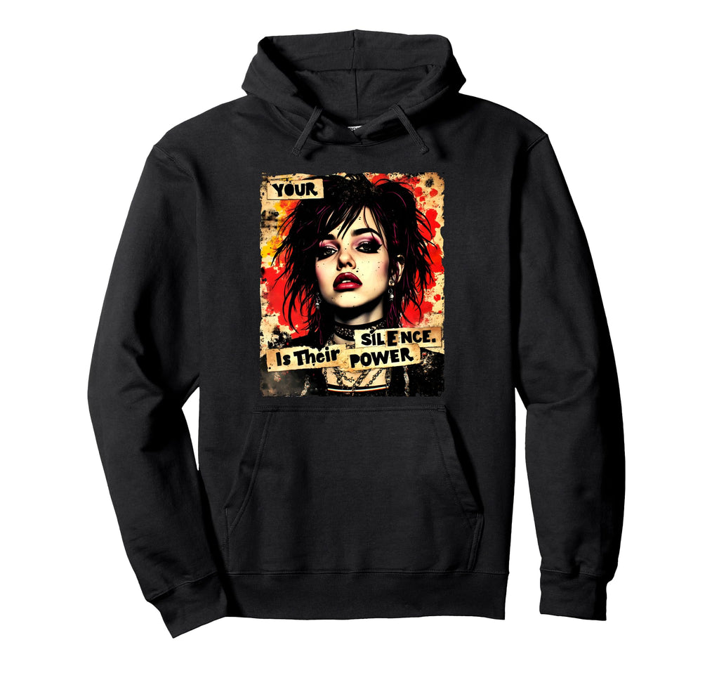 Punk Graffiti 90S Grunge Urban Art Hoodie - Trendy Graphic Unisex - T-Shirt, Sweatshirt, Hoodie