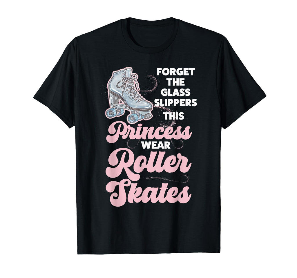 Roller Skating Skate 1970S Forget Glass T-Shirt - Graphic Print Unisex - T-Shirt, Sweatshirt, Hoodie