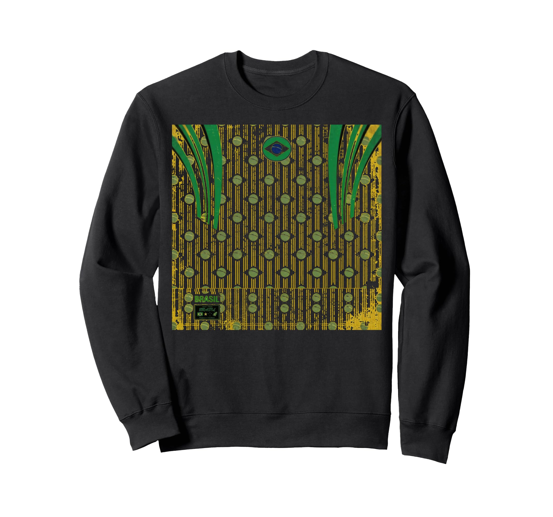 Brazil Gift Flag Brazilian Fan Samba Sweatshirt - Graphic Print Unisex - T-Shirt, Sweatshirt, Hoodie