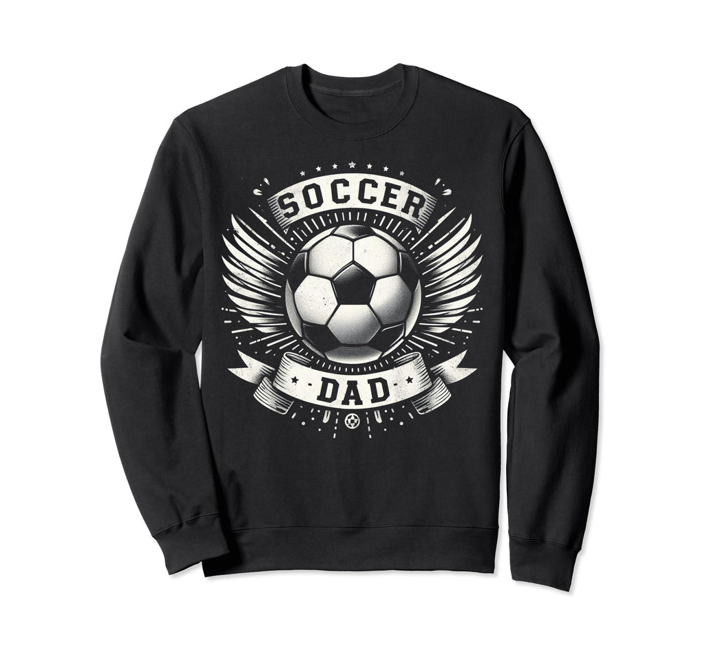 Soccer Dad Family Matching Dad Sweatshirt - Custom Art Print Men Women - T-Shirt, Sweatshirt, Hoodie