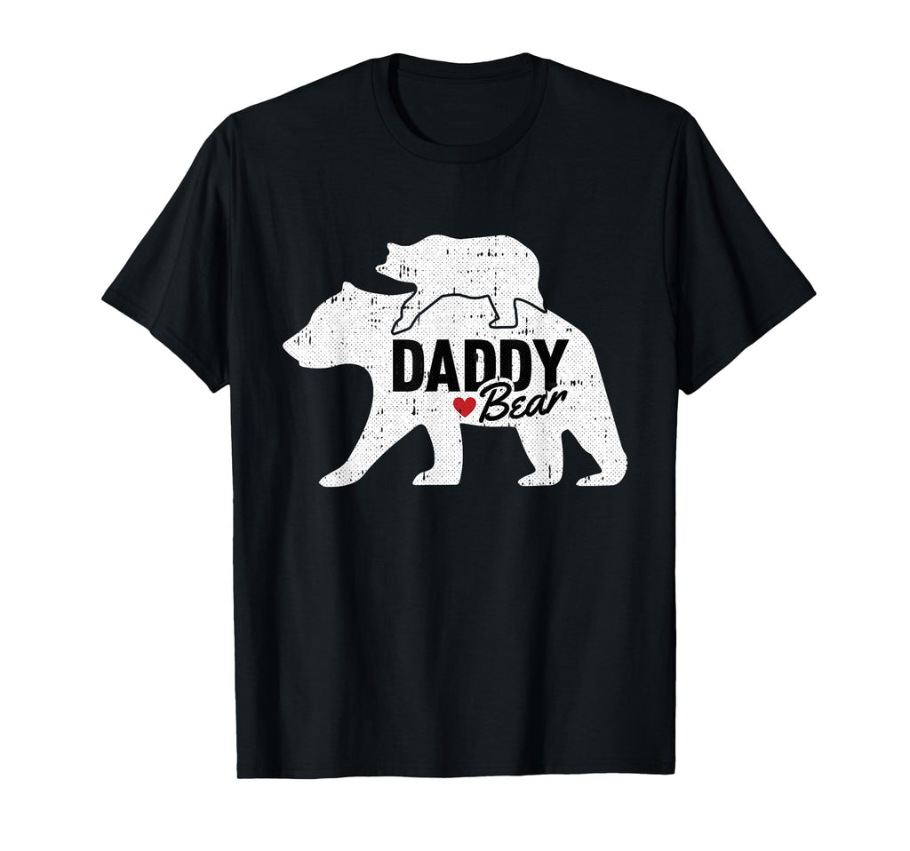 Daddy Bear Fathers Day Cub Papa Dad T-Shirt - Minimalist Print Men Women - T-Shirt, Sweatshirt, Hoodie