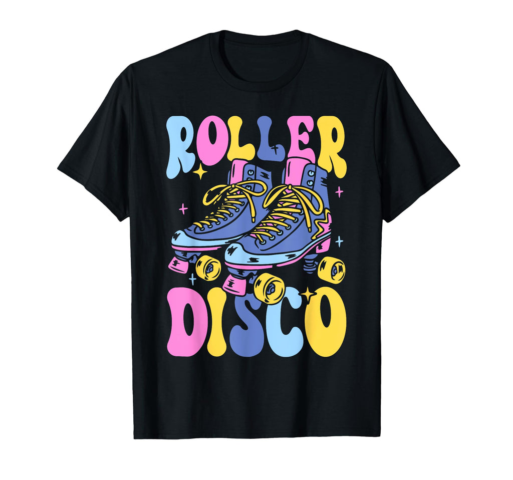 Roller Skating Skate 1970S Roller T-Shirt - Custom Art Print Men Women - T-Shirt, Sweatshirt, Hoodie