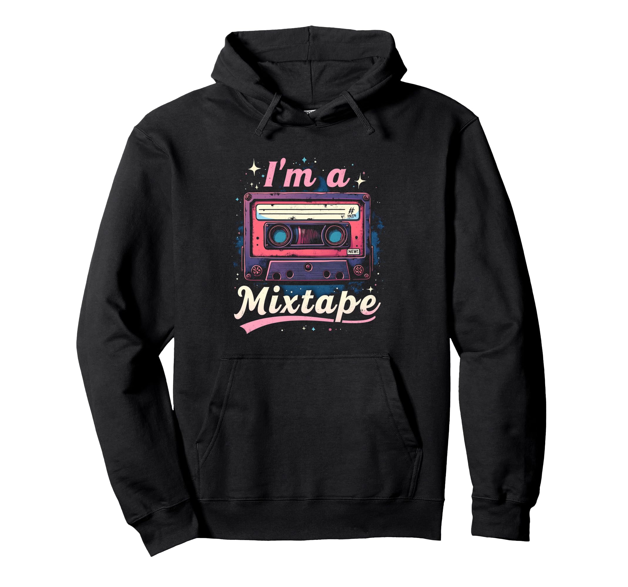 Im Mixtape Cassette Hoodie - Trendy Graphic Men Women - T-Shirt, Sweatshirt, Hoodie