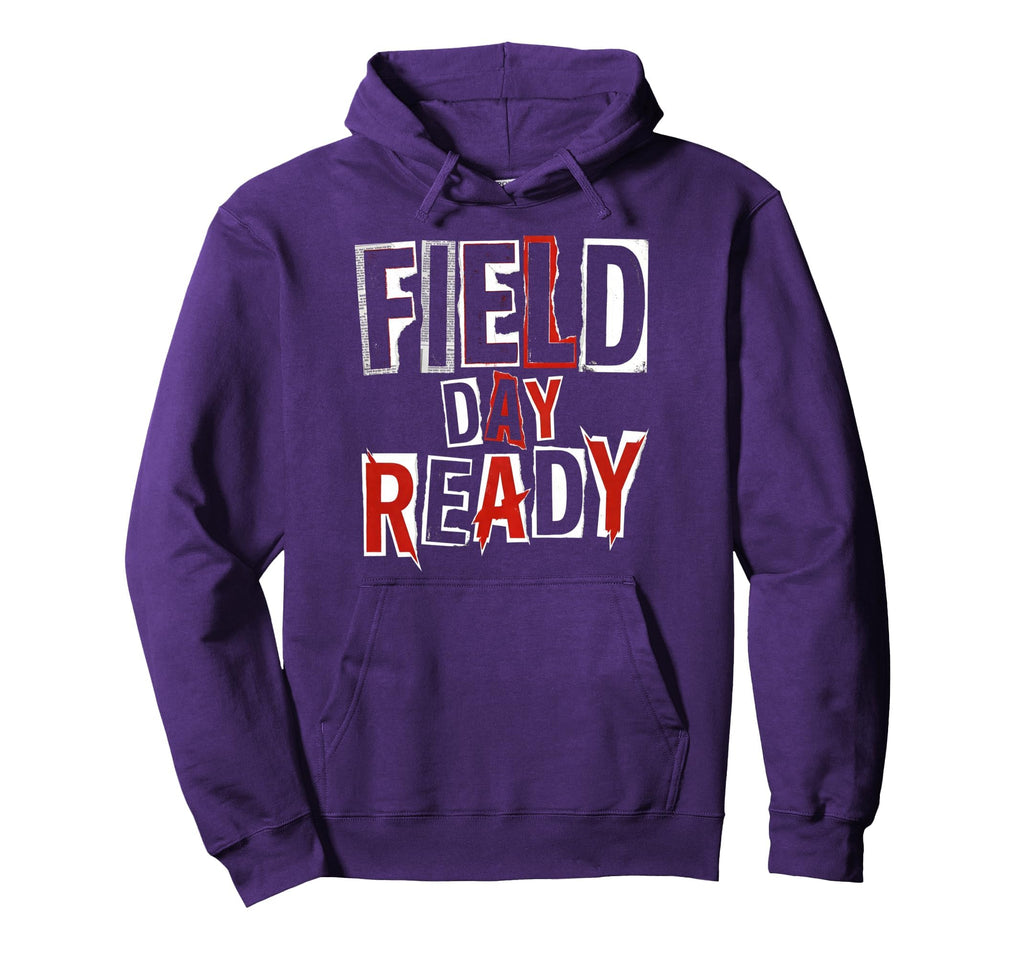 Field Day Ready Soccer Mom Hoodie - Aesthetic Graphic for Adults - T-Shirt, Sweatshirt, Hoodie