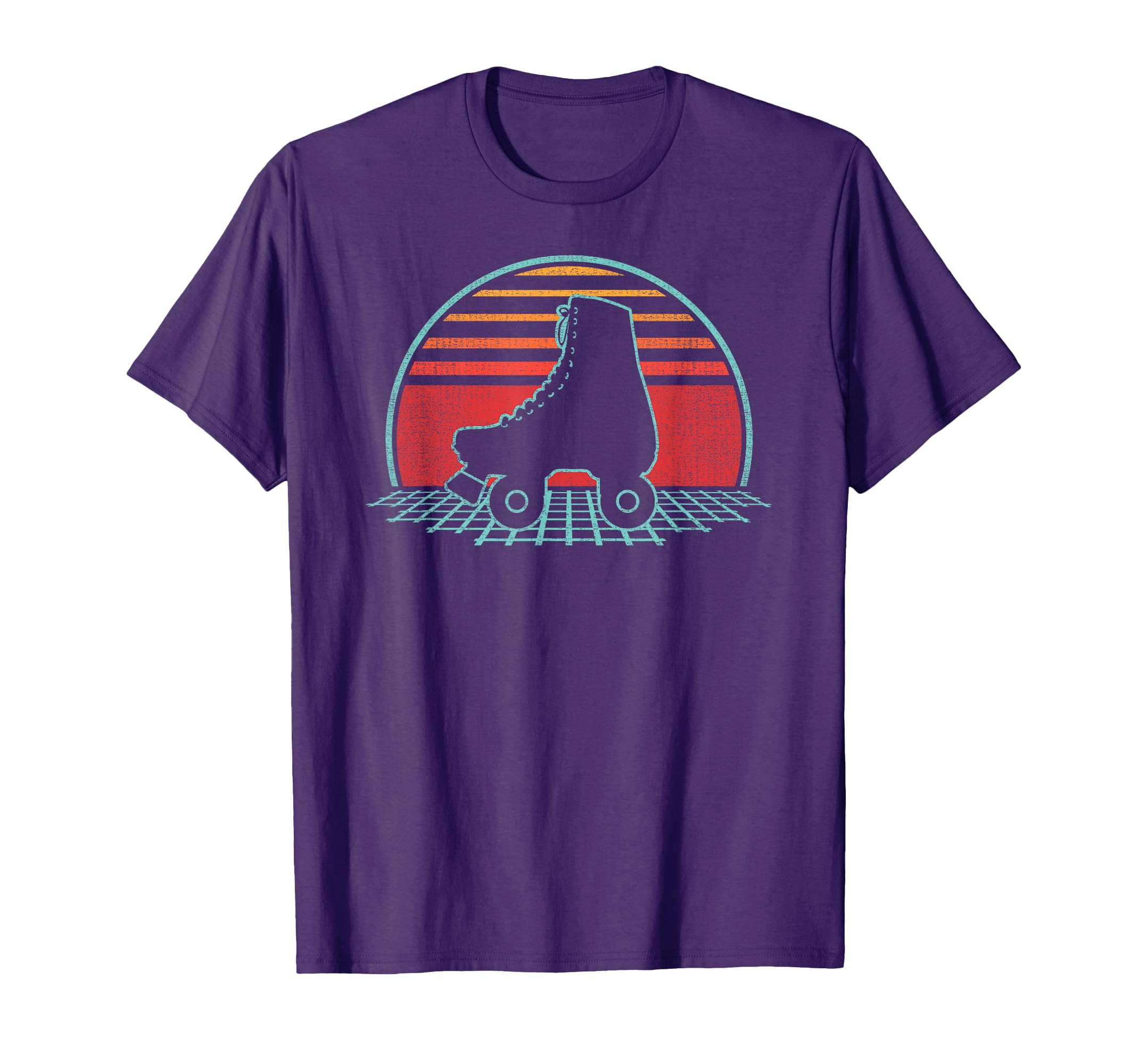 Roller Skates 80S Skating T-Shirt - Aesthetic Graphic Men Women - T-Shirt, Sweatshirt, Hoodie