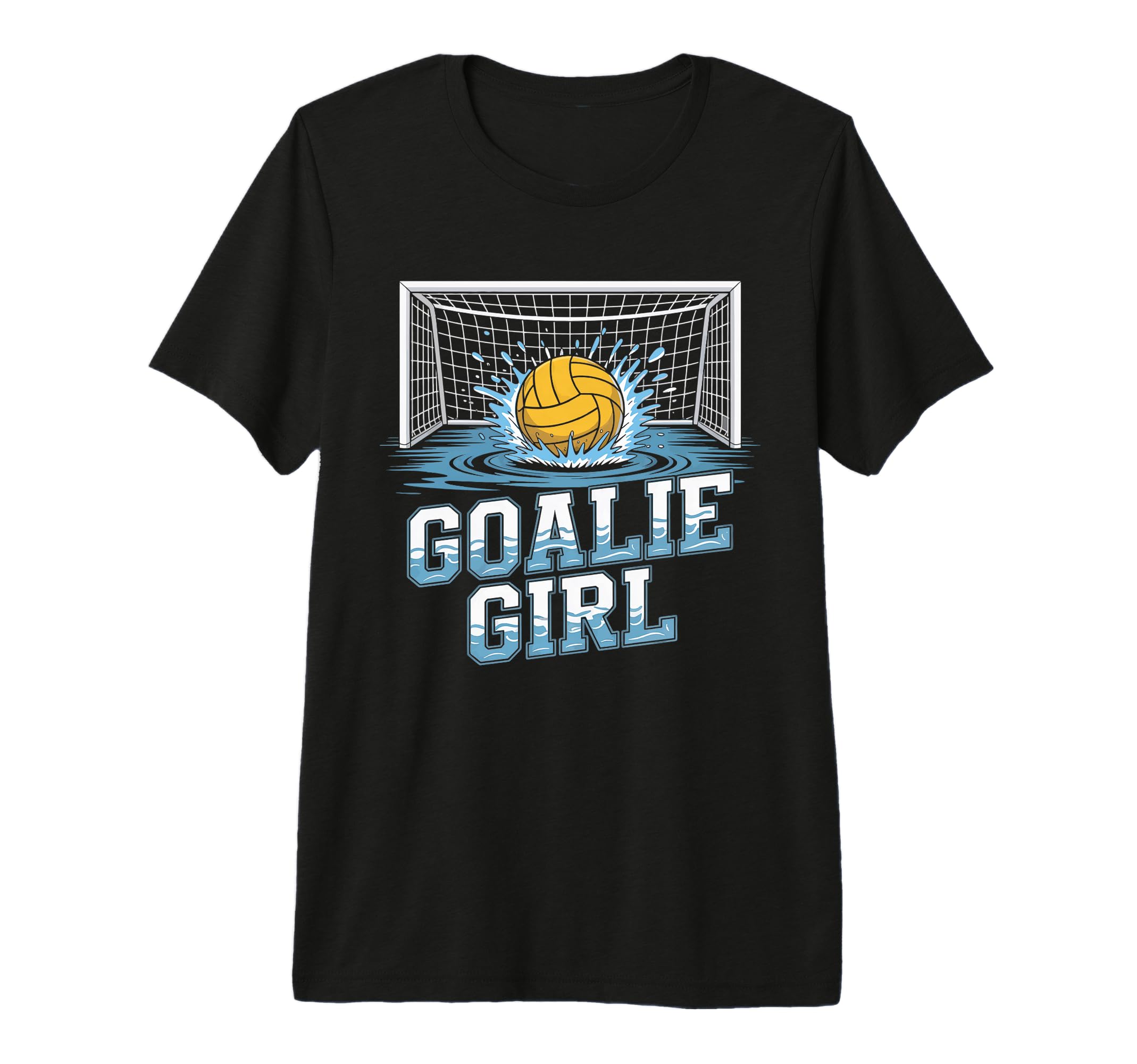 Water Polo Player Goalie Water Polo Tri T-Shirt - Custom Art Print Unisex - T-Shirt, Sweatshirt, Hoodie