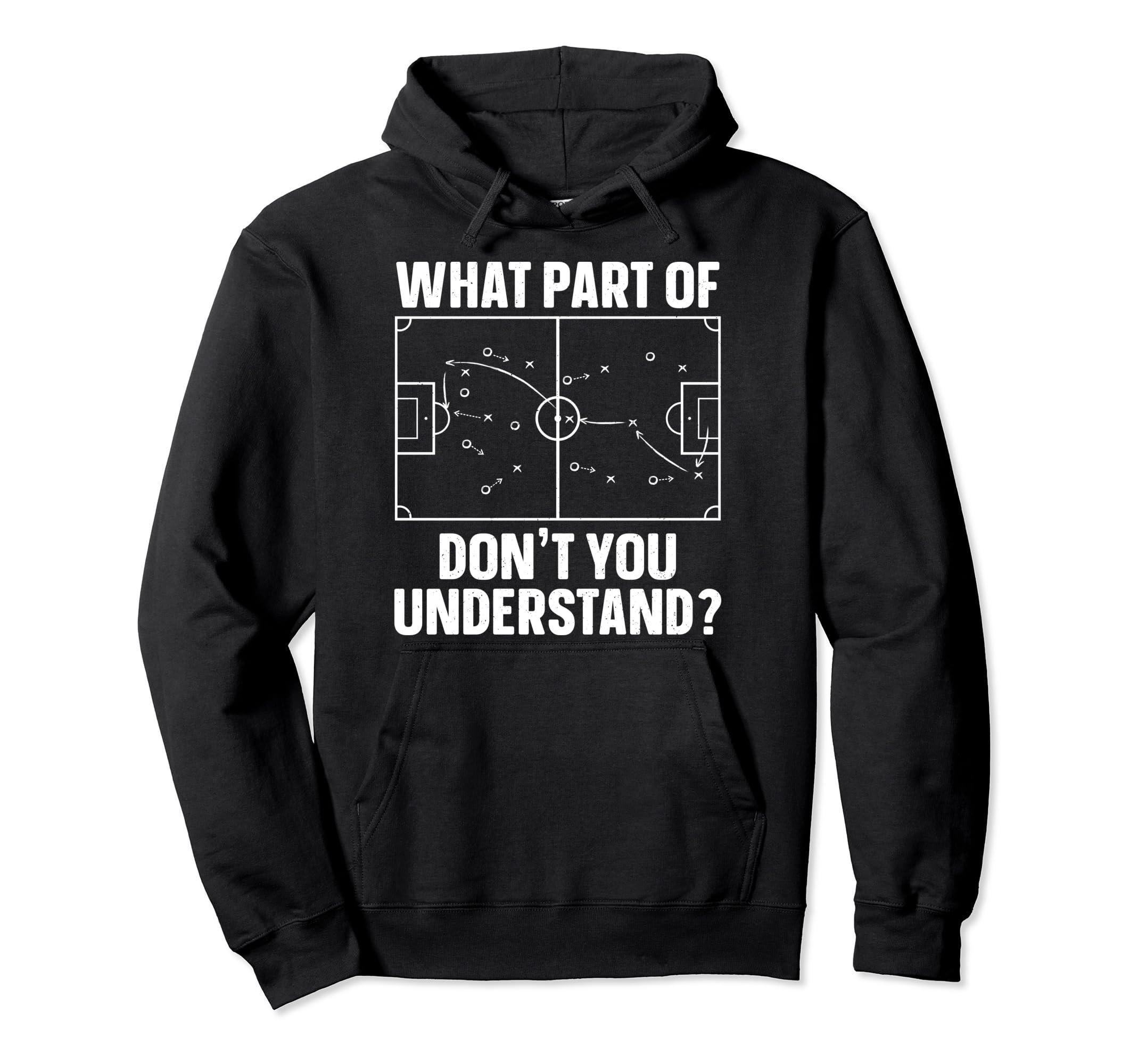 Soccer Art Football Sport Soccer Coach Hoodie - Novelty Apparel Men Women - T-Shirt, Sweatshirt, Hoodie
