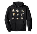 Silly Goose Playing Soccer Goalie Funny Hoodie - Custom Art Print Unisex - T-Shirt, Sweatshirt, Hoodie
