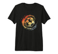 Soccer Ball Tri Blend T-Shirt - Unique Graphic Unisex - T-Shirt, Sweatshirt, Hoodie