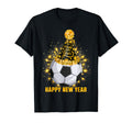 Happy New Year 2026 Soccer Party Hat T-Shirt - Aesthetic Graphic Unisex - T-Shirt, Sweatshirt, Hoodie
