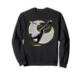 Mens Soccer Goalie Silhouette Players Sweatshirt - Minimalist Print Unisex - T-Shirt, Sweatshirt, Hoodie
