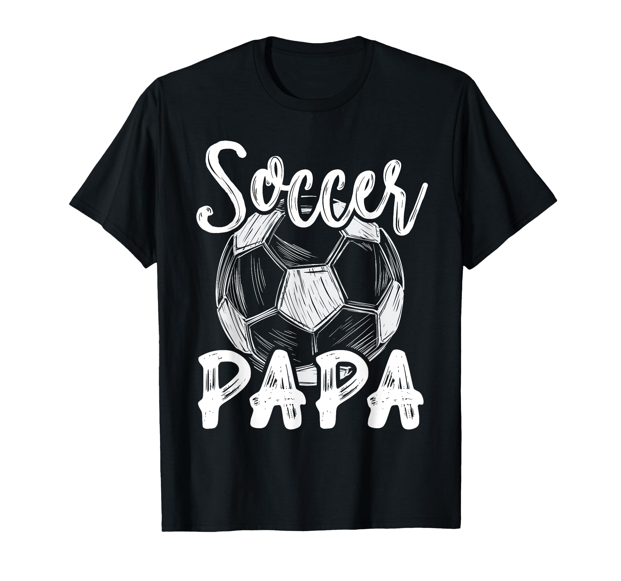 Soccer Papa Family Matching Team T-Shirt - Fun Novelty Design Unisex - T-Shirt, Sweatshirt, Hoodie