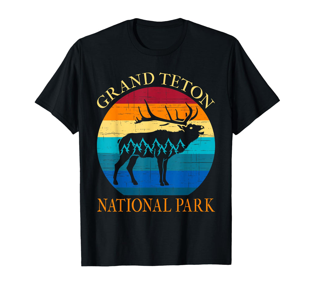 Grand Teton National Park Wyoming T-Shirt - Novelty Apparel for Adults - T-Shirt, Sweatshirt, Hoodie