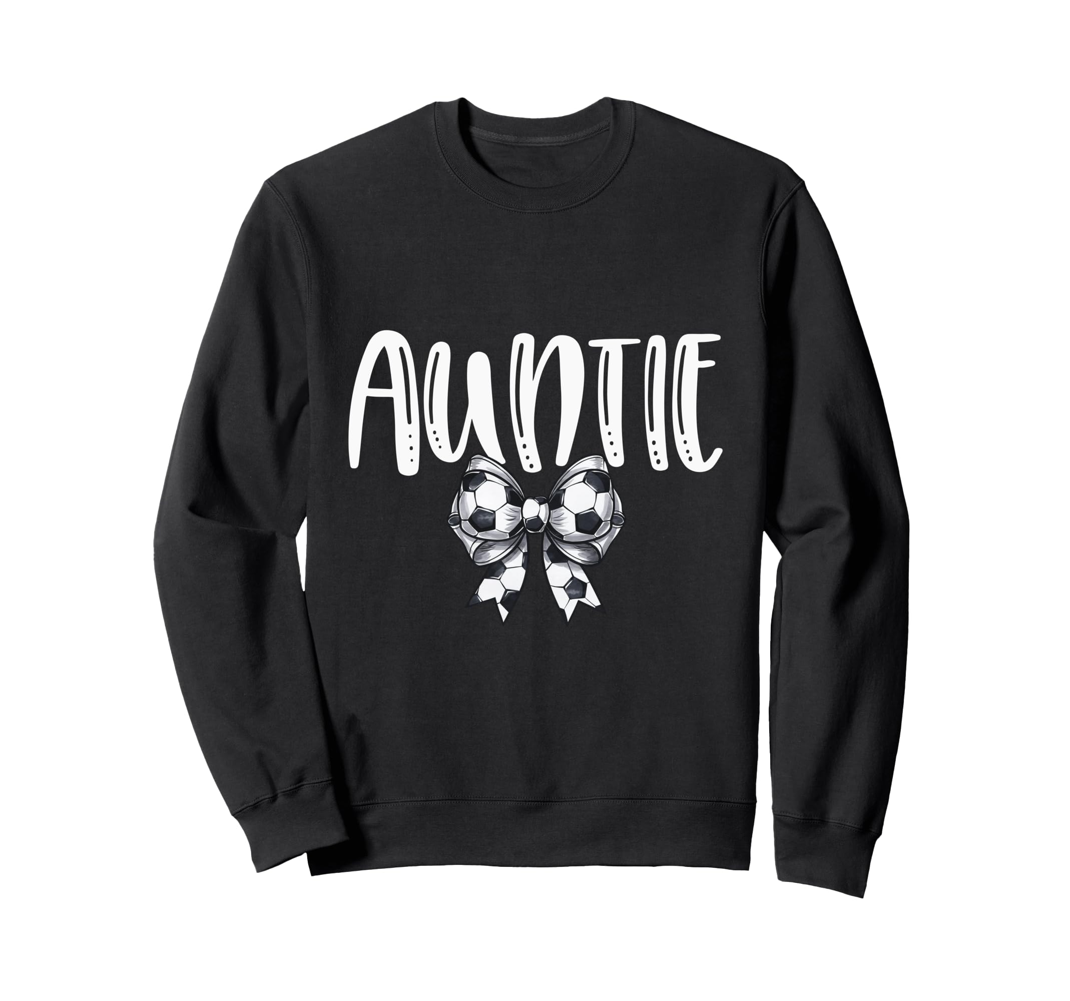 Coquette Soccer Auntie Spirit Sweatshirt - Casual Everyday Wear Unisex - T-Shirt, Sweatshirt, Hoodie