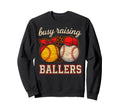 Baseball Softball Mom Grandma Busy Sweatshirt - Unique Graphic Unisex - T-Shirt, Sweatshirt, Hoodie
