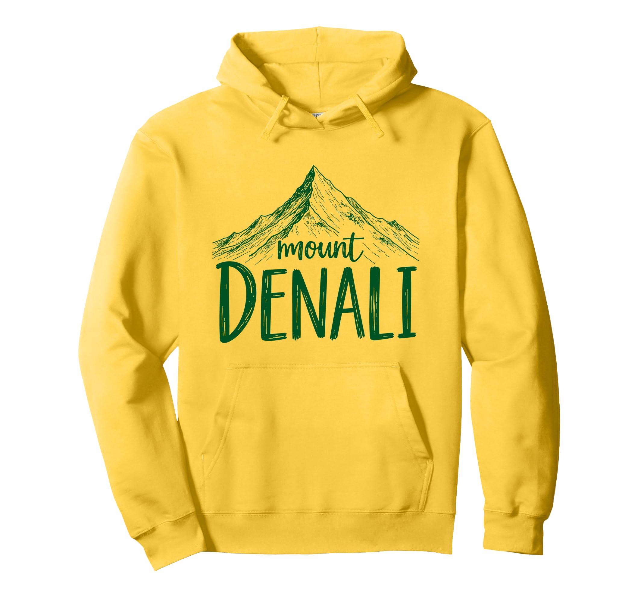 Mount Denali I Alaska Outfit I Hoodie - Streetwear Style for Adults - T-Shirt, Sweatshirt, Hoodie