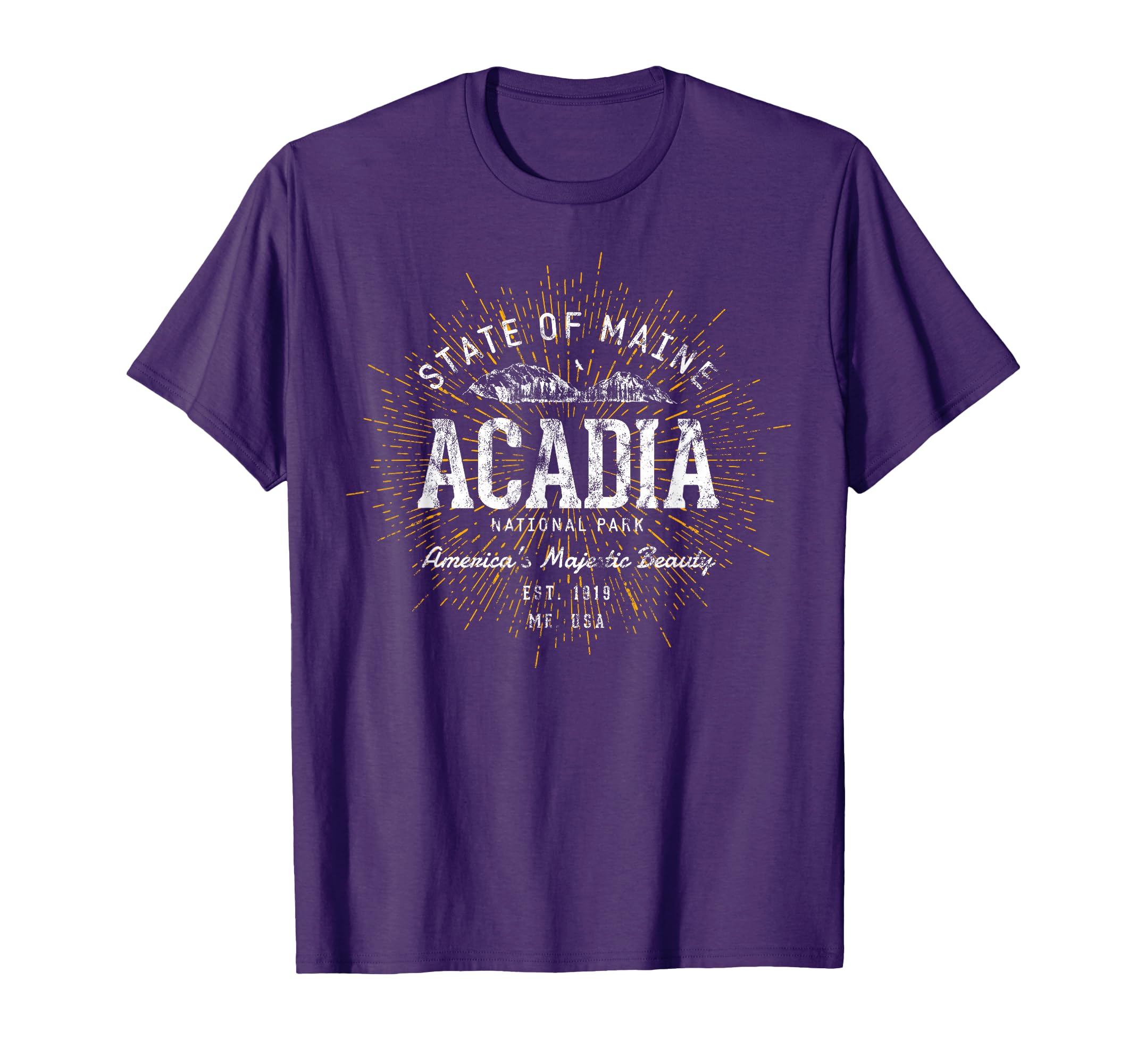 Acadia Acadia National Park T-Shirt - Fun Novelty Design for Adults - T-Shirt, Sweatshirt, Hoodie