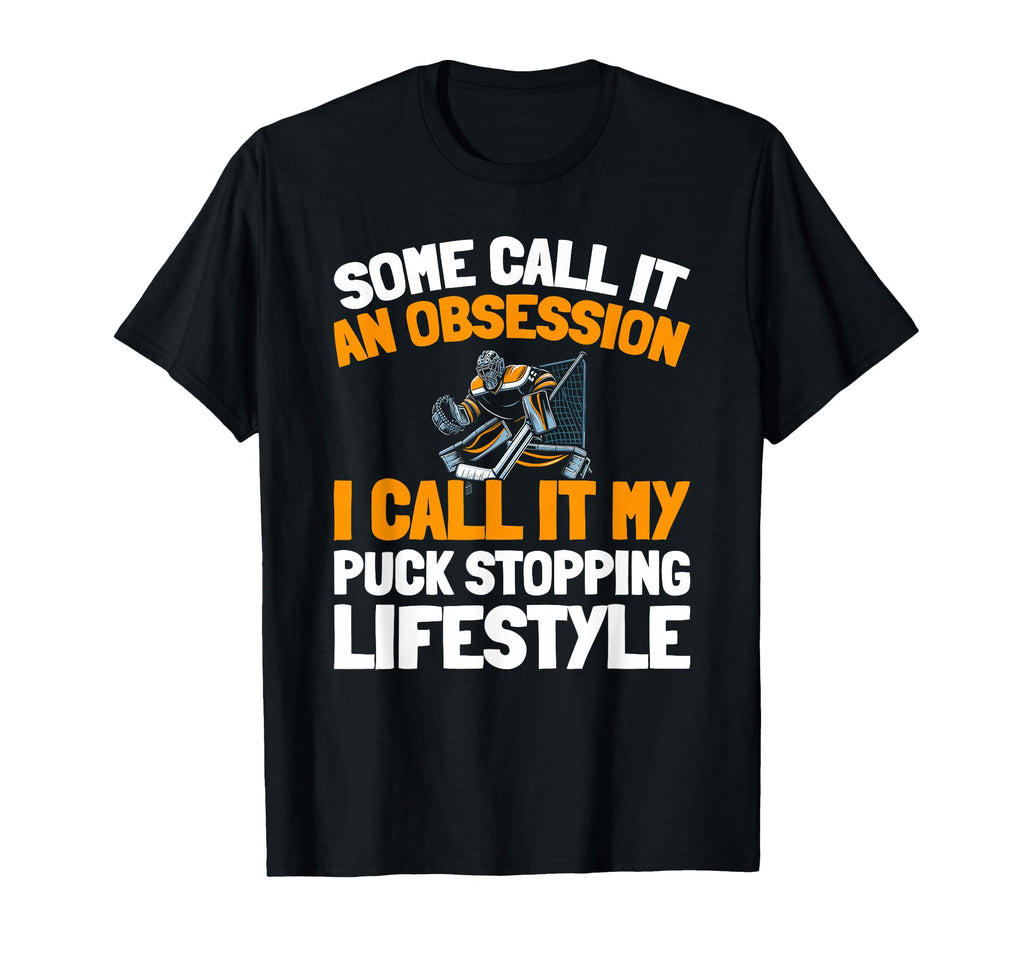 Hockey Goalkeeper Ice Hockey Goalie T-Shirt - Trendy Graphic for Adults - T-Shirt, Sweatshirt, Hoodie