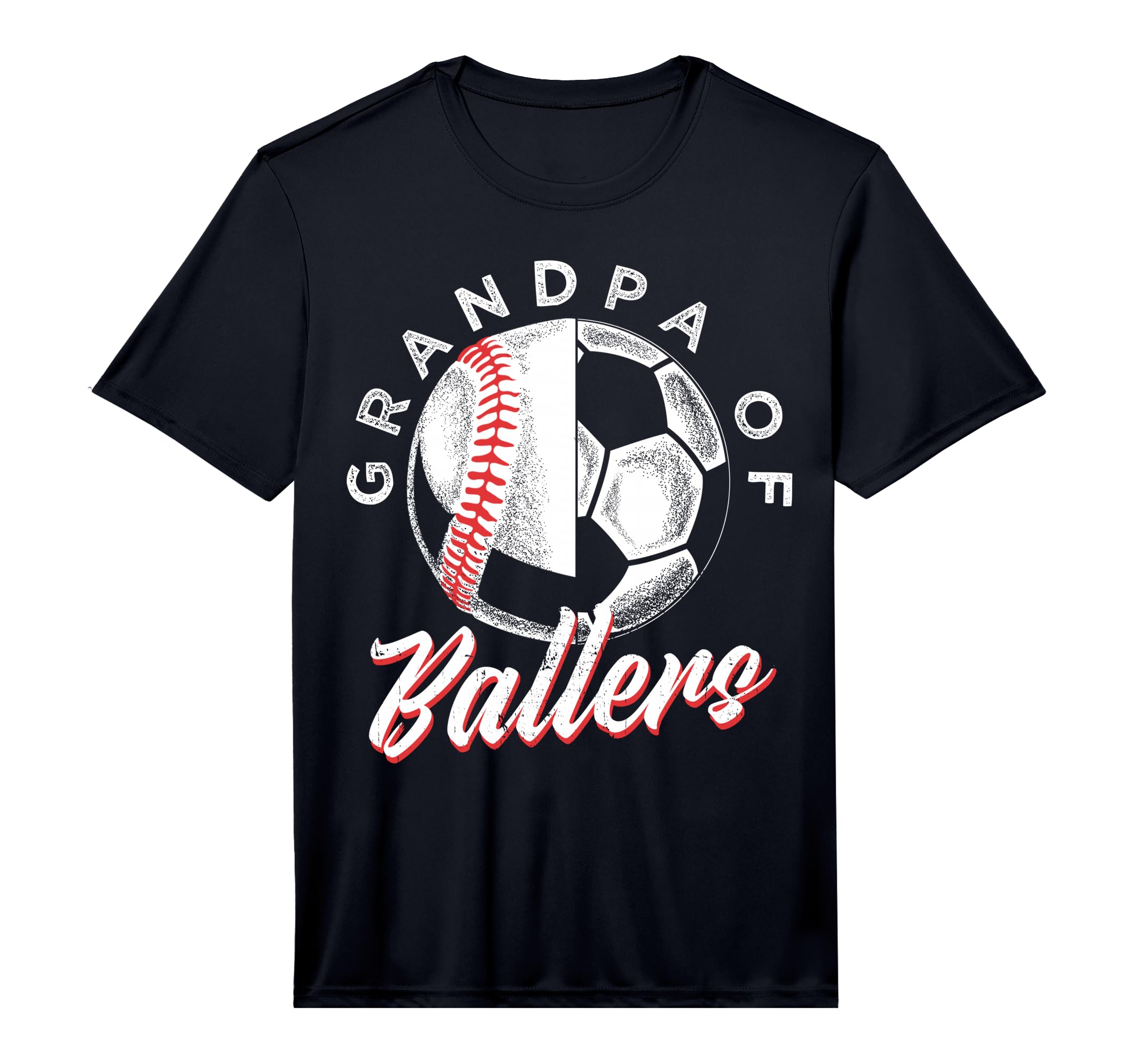 Mens Grandpa Ballers Soccer Baseball T-Shirt - Streetwear Style for Adults - T-Shirt, Sweatshirt, Hoodie